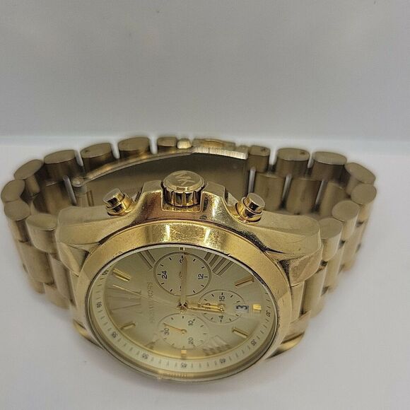 Michael Kors MK5605 Unisex Stainless Steel Analog Dial Quartz Wrist Watch AM652 - Picture 8 of 11